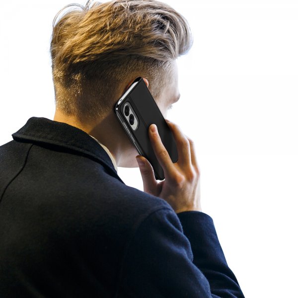 Dux Ducis Samsung Galaxy S25 Edge Fodral Skin Pro Series Svart