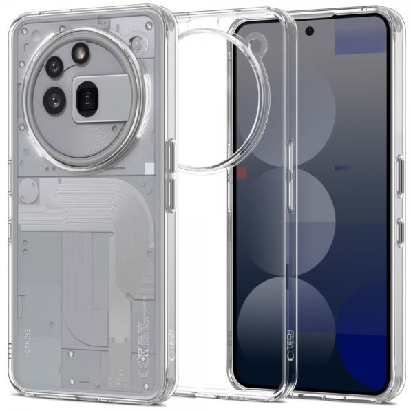 Tech-Protect Nothing Phone (3a) Pro Skal FlexAir Hybrid Transparent