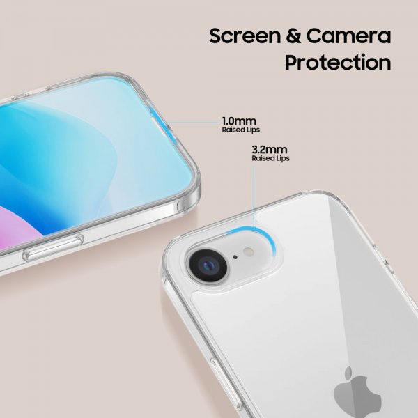Tech-Protect Nothing Phone (3a) Pro Skal FlexAir Hybrid Transparent
