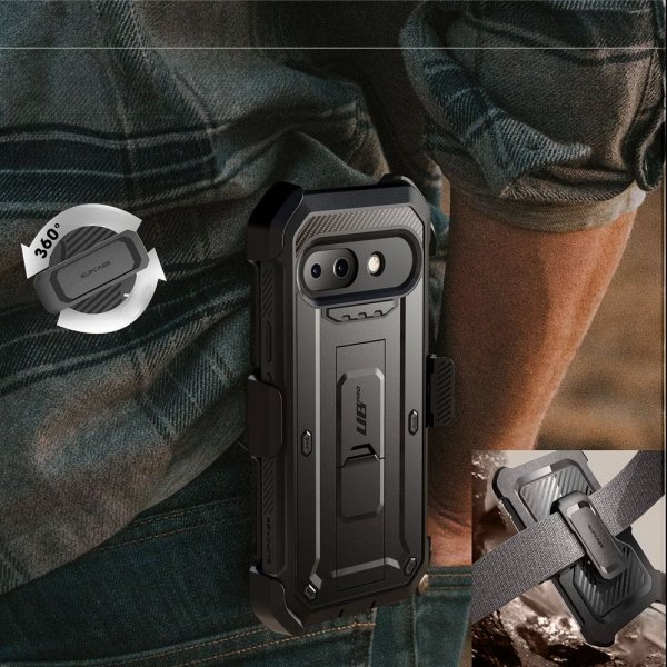 Supcase Google Pixel 9a Skal UB Pro Svart