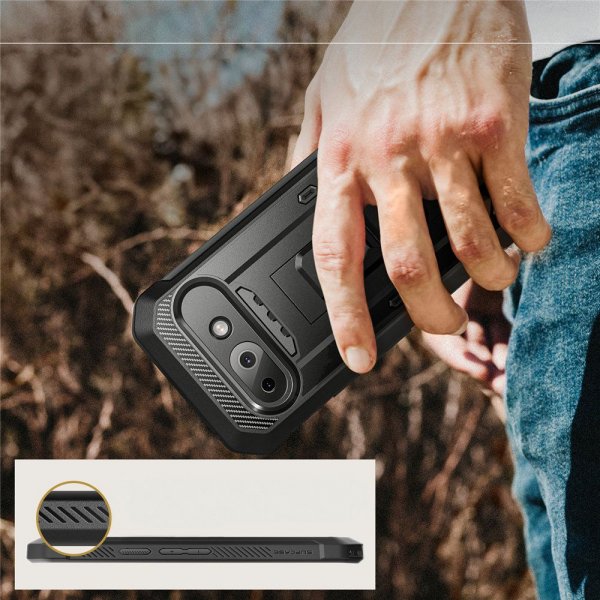 Supcase Google Pixel 9a Skal UB Pro Svart