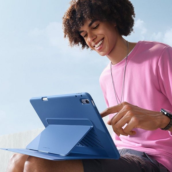 ESR iPad 10.9 (gen 10)/iPad 11 (A16) Fodral Flip Hybrid Mörkblå