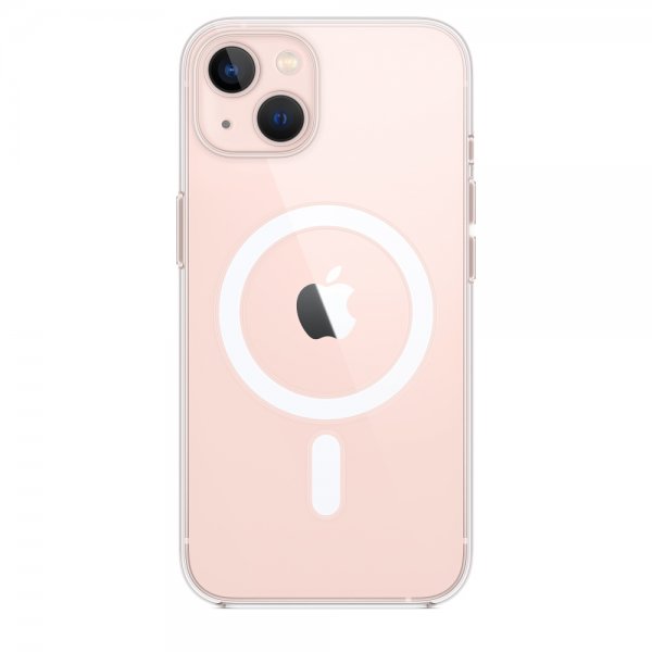 Apple Original iPhone 13 Skal Clear Case MagSafe Transparent