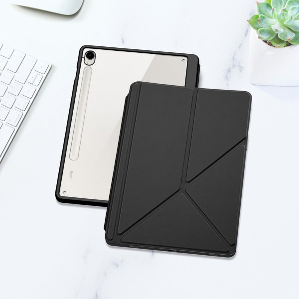 Dux Ducis Samsung Galaxy Tab S9/S9 FE/S10 FE/S10 Lite Fodral Magi Series Svart