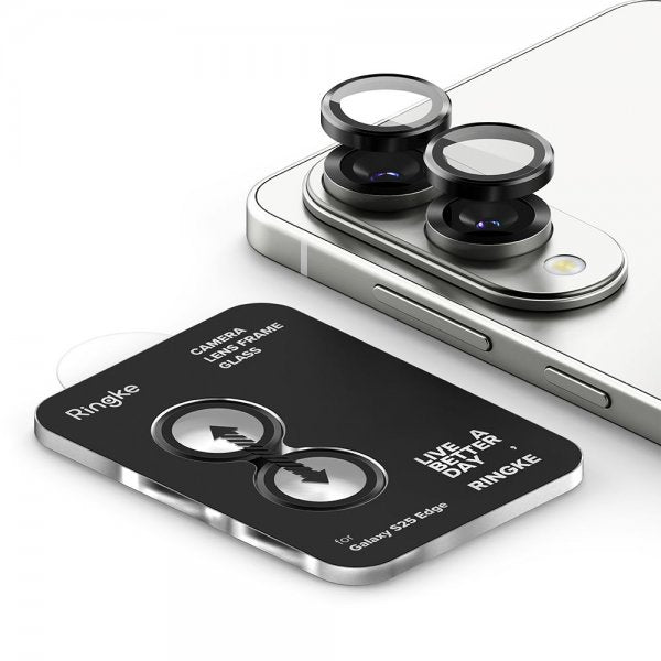 Ringke Samsung Galaxy S25 Edge Kameraskydd Camera Lens Frame 2-pack