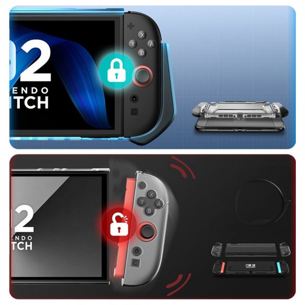 Supcase Nintendo Switch 2 Skal Blade Svart