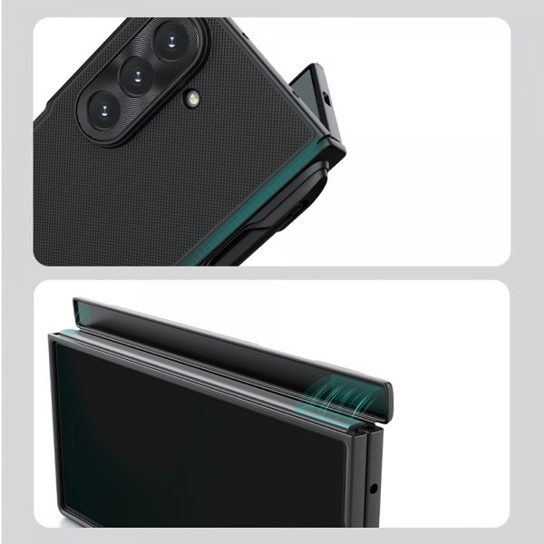 Nillkin Samsung Galaxy Z Fold 7 Skal Super Frosted Shield Fold MagSafe Pen Slot Svart