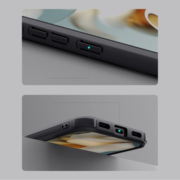 Nillkin Google Pixel 10/Pixel 10 Pro Skal Super Frosted Shield Pro MagSafe Svart