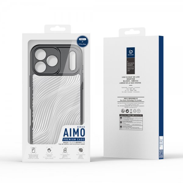 Dux Ducis iPhone 17 Pro Max Skal Aimo Series Svart