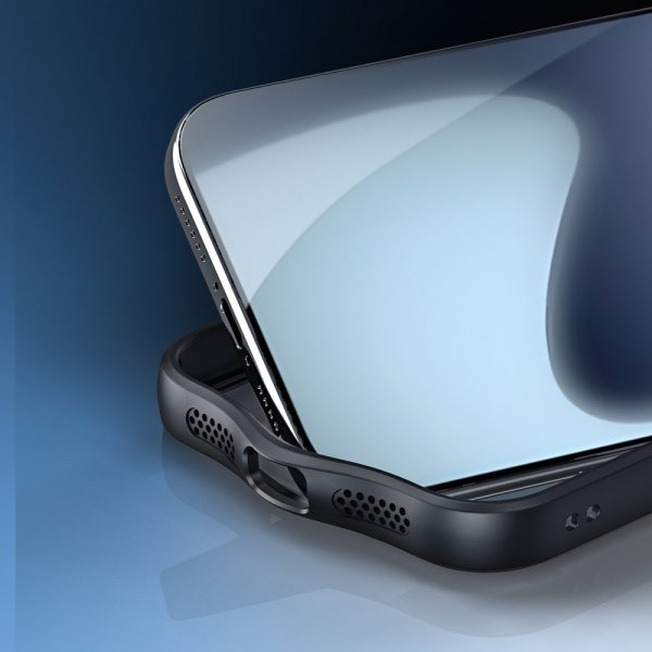 Dux Ducis iPhone 17 Pro Skal Aimo Series MagSafe Kickstand Svart