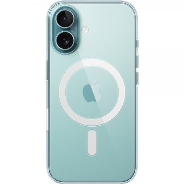 Apple Original iPhone 16 Skal Clear Case MagSafe Transparent