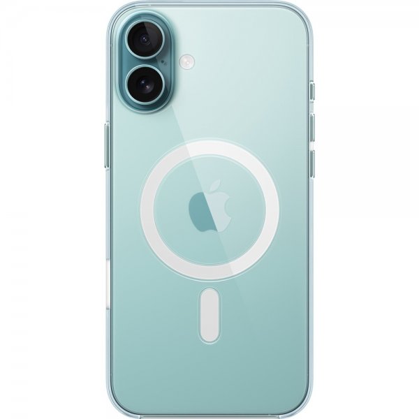 Apple Original iPhone 16 Plus Skal Clear Case MagSafe Transparent