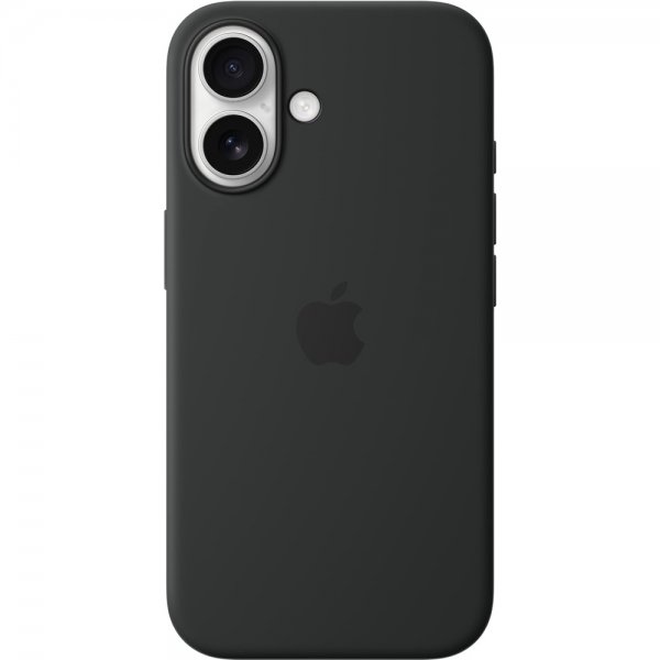 Apple Original iPhone 16 Skal Silicone Case MagSafe Svart
