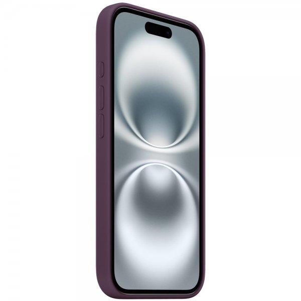 Apple Original iPhone 16 Skal Silicone Case MagSafe Plum