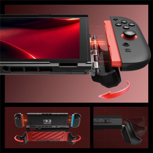 Supcase Nintendo Switch 2 Skal UB Pro Röd