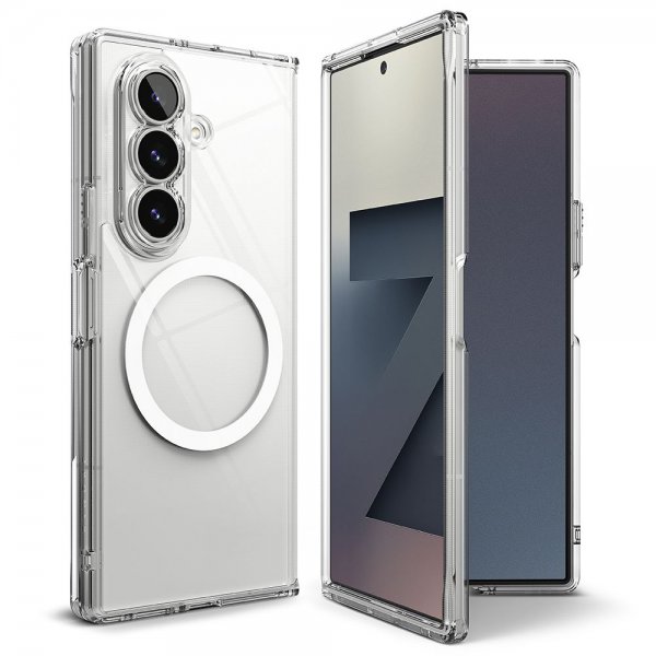 Ringke Samsung Galaxy Z Fold 7 Skal Fusion Magnetic Transparent