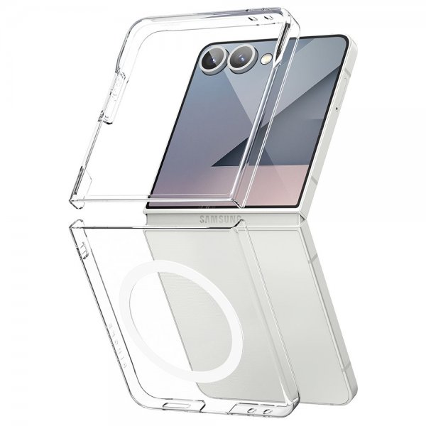 Ringke Samsung Galaxy Z Flip 7 Skal Slim Magnetic Transparent
