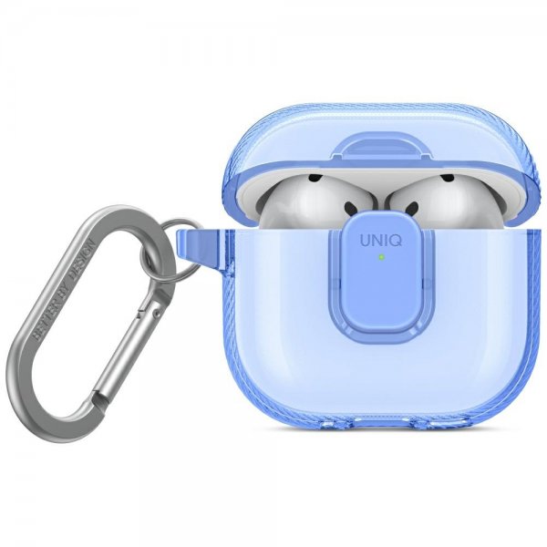 UNIQ AirPods 4 Skal Glase Pro Blå