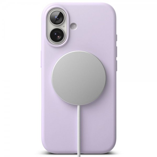 Ringke iPhone 17 Skal Silicone Magnetic Lila