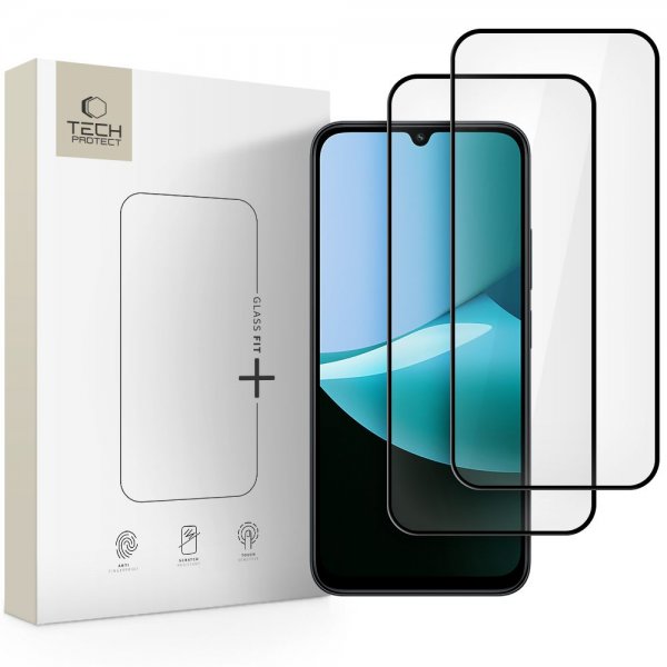 Tech-Protect Xiaomi Redmi 15C Skärmskydd Glass Fit+ 2-pack