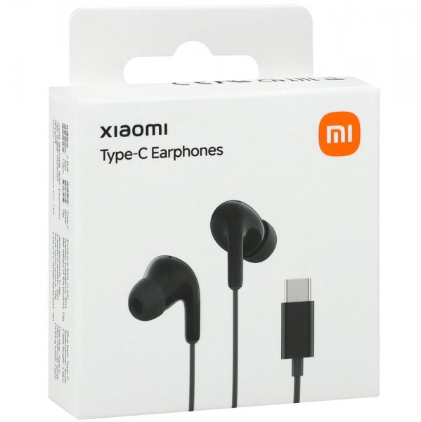 Xiaomi Trådade USB-C Hörlurar Type-C Earphones Svart