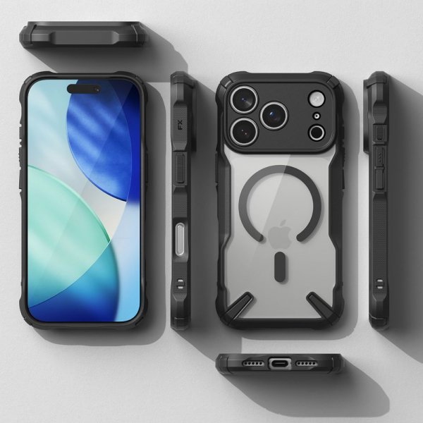 Ringke iPhone 17 Pro Max Skal Fusion X Magnetic Svart
