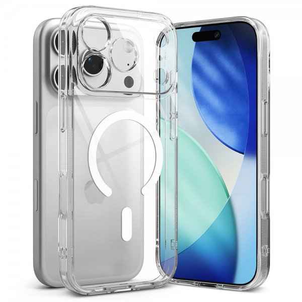 Ringke iPhone 17 Pro Skal Fusion Magnetic Transparent