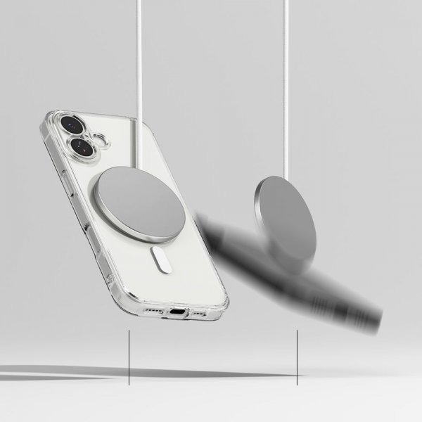 Ringke iPhone 17 Skal Fusion Magnetic Transparent