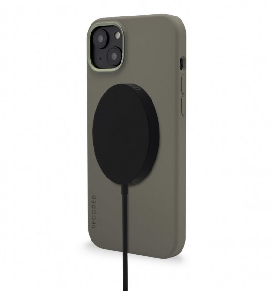 Decoded iPhone 14 Plus Skal Silicone Backcover Olive