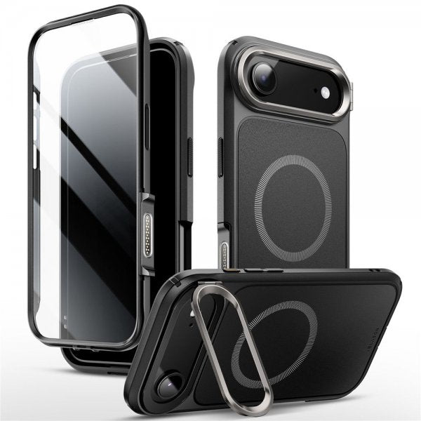 Supcase iPhone Air Skal Ares Flip MagSafe Svart