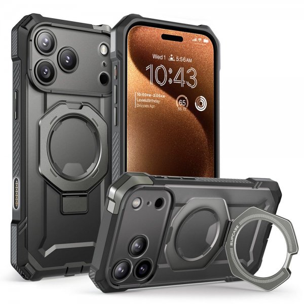 Supcase iPhone 17 Pro Max Skal UB Grip MagSafe Grå