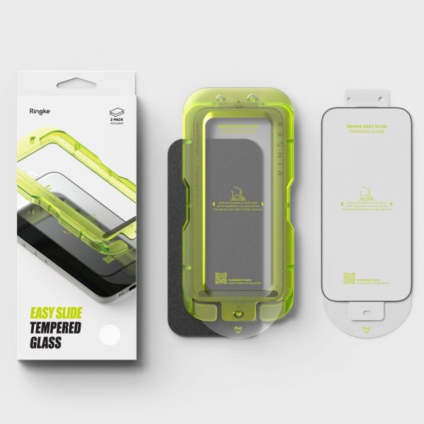 Ringke iPhone 17 Skärmskydd Easy Slide 2-pack
