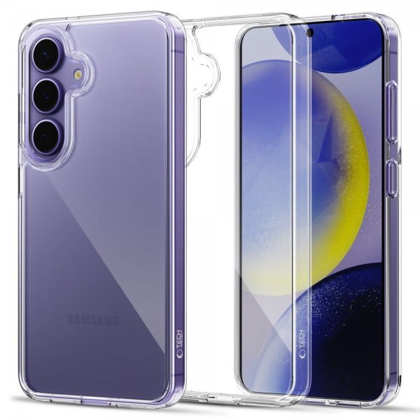 Tech-Protect Samsung Galaxy S25 FE Skal FlexAir Hybrid Transparent