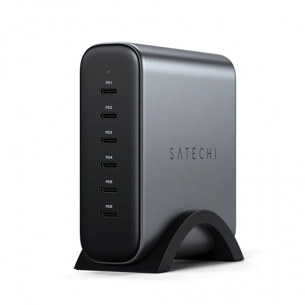 Satechi Laddare 200W USB-C 6-port GaN Charger