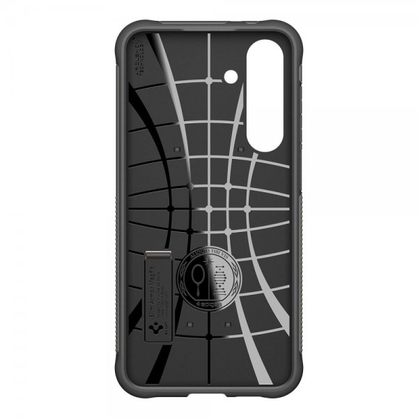 Spigen Samsung Galaxy S25 FE Skal Slim Armor MagFit Gunmetal