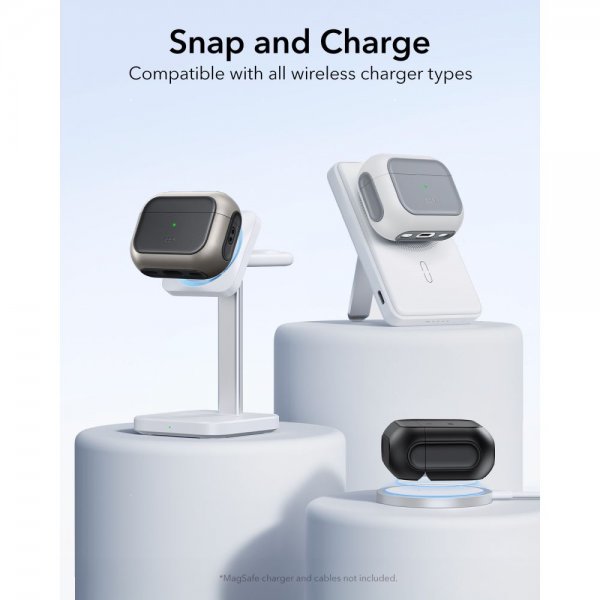 ESR AirPods Pro 3 Skal Orbit Hybrid HaloLock Svart