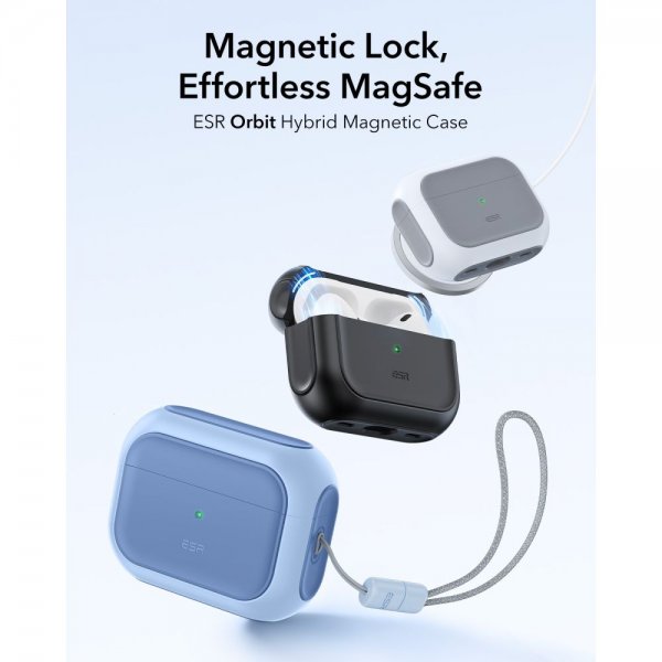 ESR AirPods Pro Skal Orbit Hybrid HaloLock Blå
