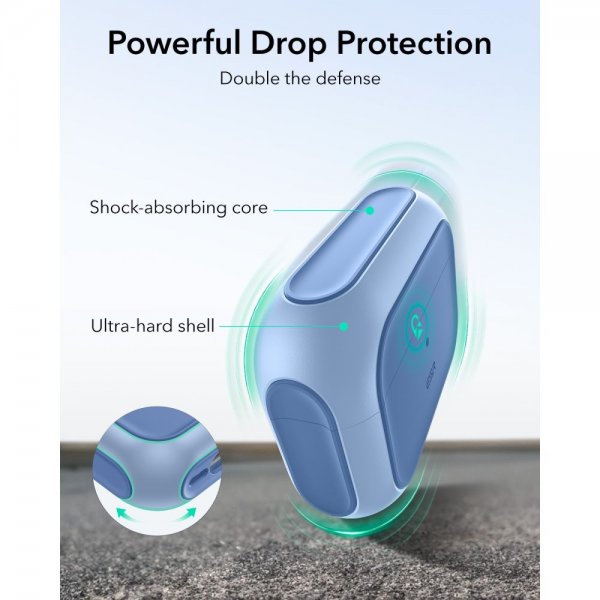 ESR AirPods Pro Skal Orbit Hybrid HaloLock Blå