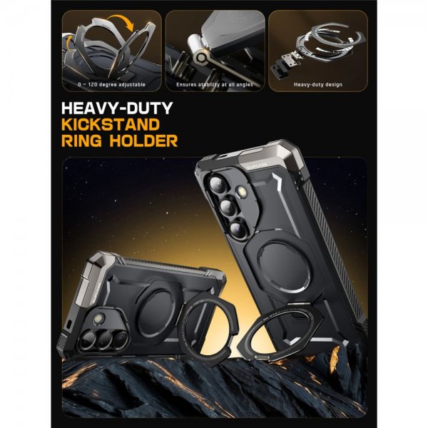 Supcase Samsung Galaxy S25 FE Skal UB Grip MagSafe Svart