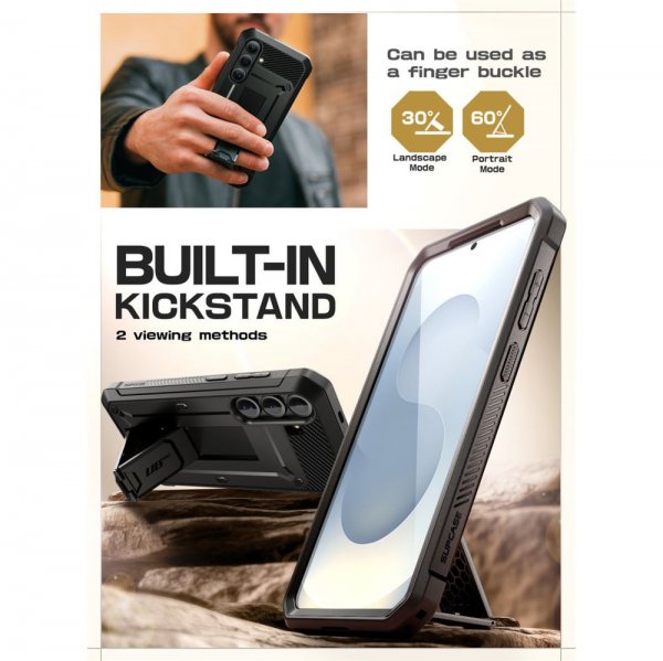 Supcase Samsung Galaxy S25 FE Skal UB Pro Svart