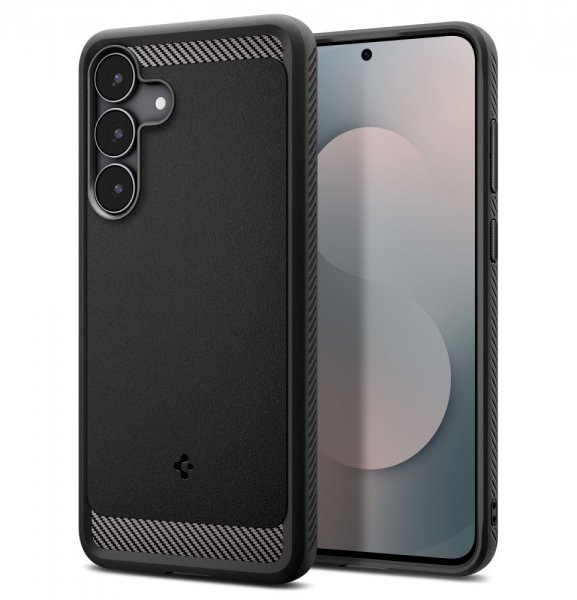 Spigen Samsung Galaxy S25 FE Skal Rugged Armor Matte Black