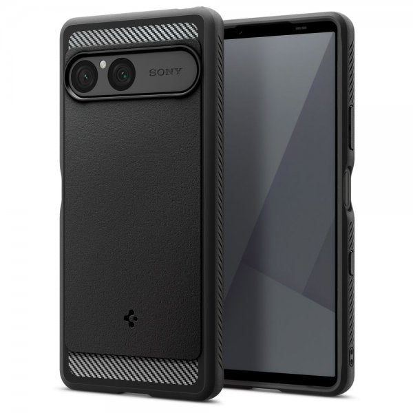 Spigen Sony Xperia 10 VII Skal Rugged Armor Matte Black