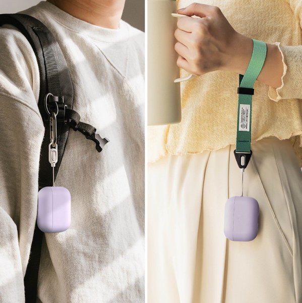 Ringke AirPods Pro 3 Skal Silicone Lila