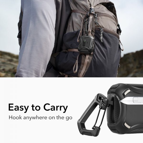 ESR AirPods Pro 3 Skal Cyber FlickLock MagSafe Svart