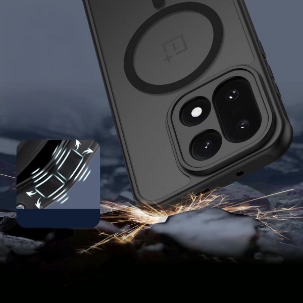 Tech-Protect OnePlus 15 Skal MagMat MagSafe Svart