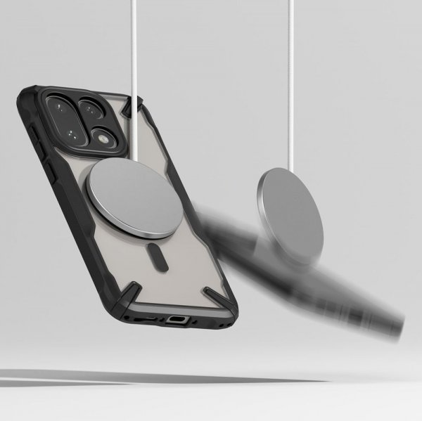 Ringke OnePlus 15 Skal Fusion X Magnetic Clear Black