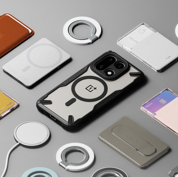 Ringke OnePlus 15 Skal Fusion X Magnetic Clear Black