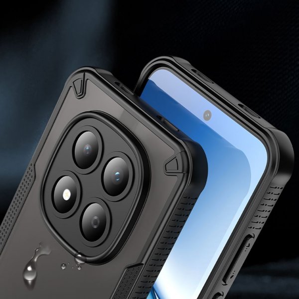 Tech-Protect Xiaomi Redmi Note 15 Pro 5G Skal Rugged Shield Svart