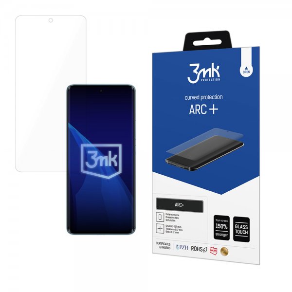 3mk Xiaomi Redmi Note 15/Xiaomi Redmi Note 15 5G Skärmskydd Arc+