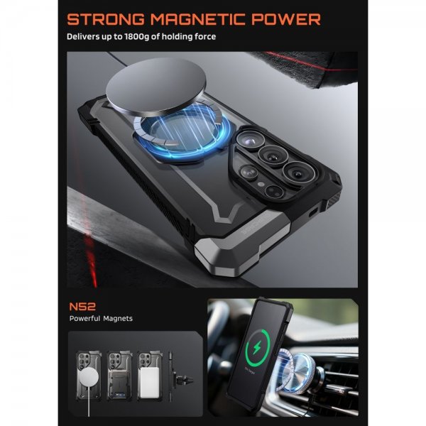 Supcase Samsung Galaxy S26 Ultra Skal UB Grip MagSafe Svart